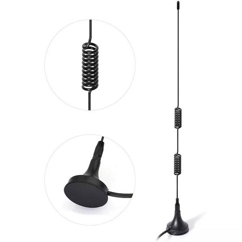 Radio Walkie Talkie Antenna Durable VHF UHF Dual Band Signal Booster For Handheld Radios 6
