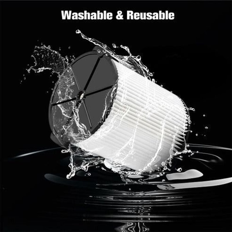 Wet Dry Washable Vacuum Garage Shop Vac Pleated Filter Replacement High Filtration 1