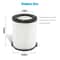 Wet Dry Washable Vacuum Garage Shop Vac Pleated Filter Replacement High Filtration 4