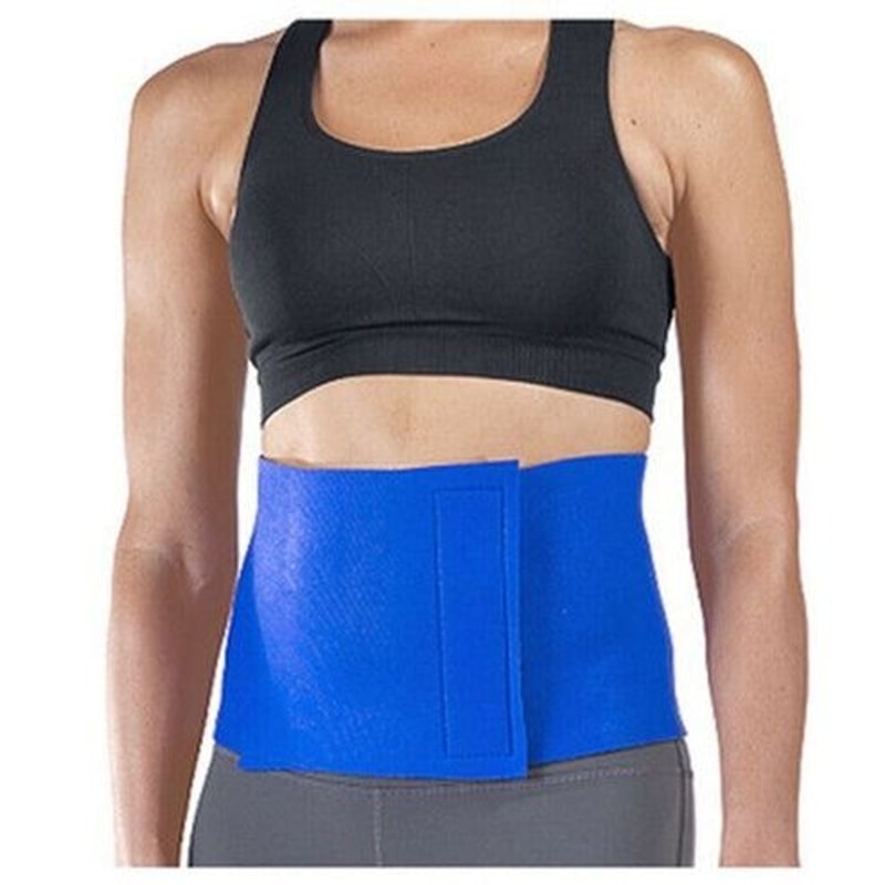 Slimming Waist Trimmer Belt Sweat Wrap Ab Stomach Fat Burner Band For Weight Loss Workout Support A 10