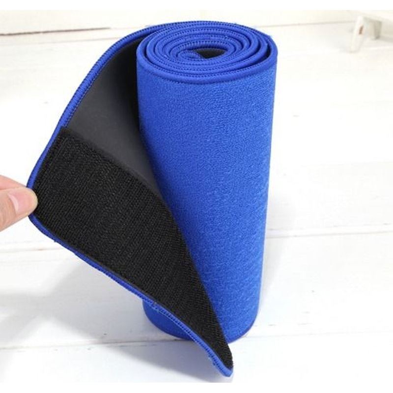 Slimming Waist Trimmer Belt Sweat Wrap Ab Stomach Fat Burner Band For Weight Loss Workout Support A 12