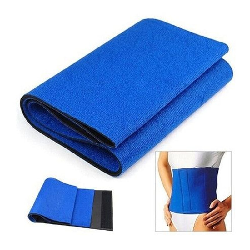Slimming Waist Trimmer Belt Sweat Wrap Ab Stomach Fat Burner Band For Weight Loss Workout Support A 1