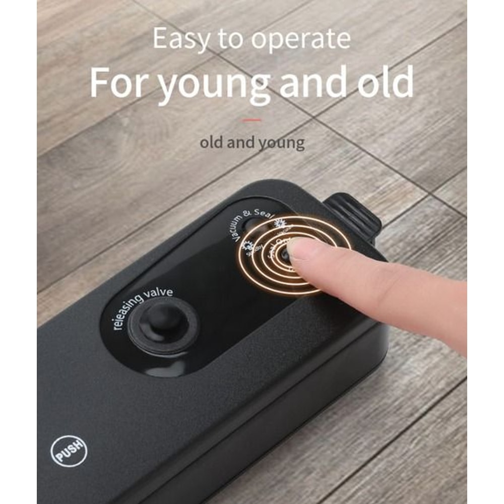 Automatic Vacuum Sealer Machine With Seal Bag Food Preservation Storage Saver For Fresh Meals 12