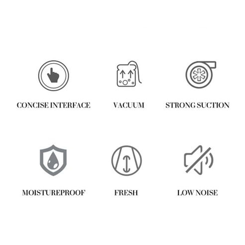 Automatic Vacuum Sealer Machine With Seal Bag Food Preservation Storage Saver For Fresh Meals 13