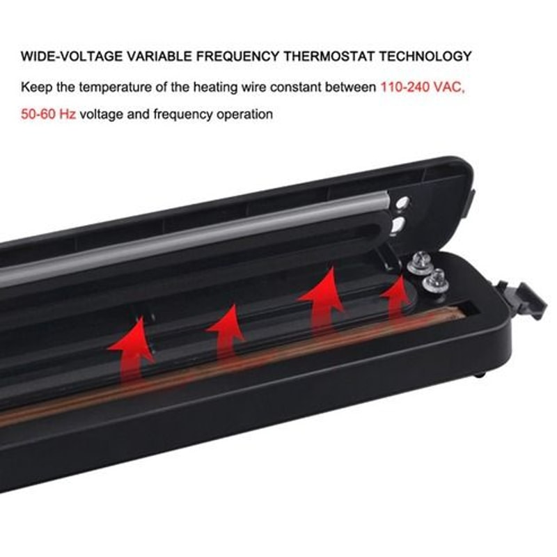 Automatic Vacuum Sealer Machine With Seal Bag Food Preservation Storage Saver For Fresh Meals 4