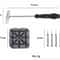 Watch Repair Band Link Remover Tool Kit With Hammer Punch Pins Watch Strap Holder For Home Use 10