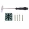 Watch Repair Band Link Remover Tool Kit With Hammer Punch Pins Watch Strap Holder For Home Use 5