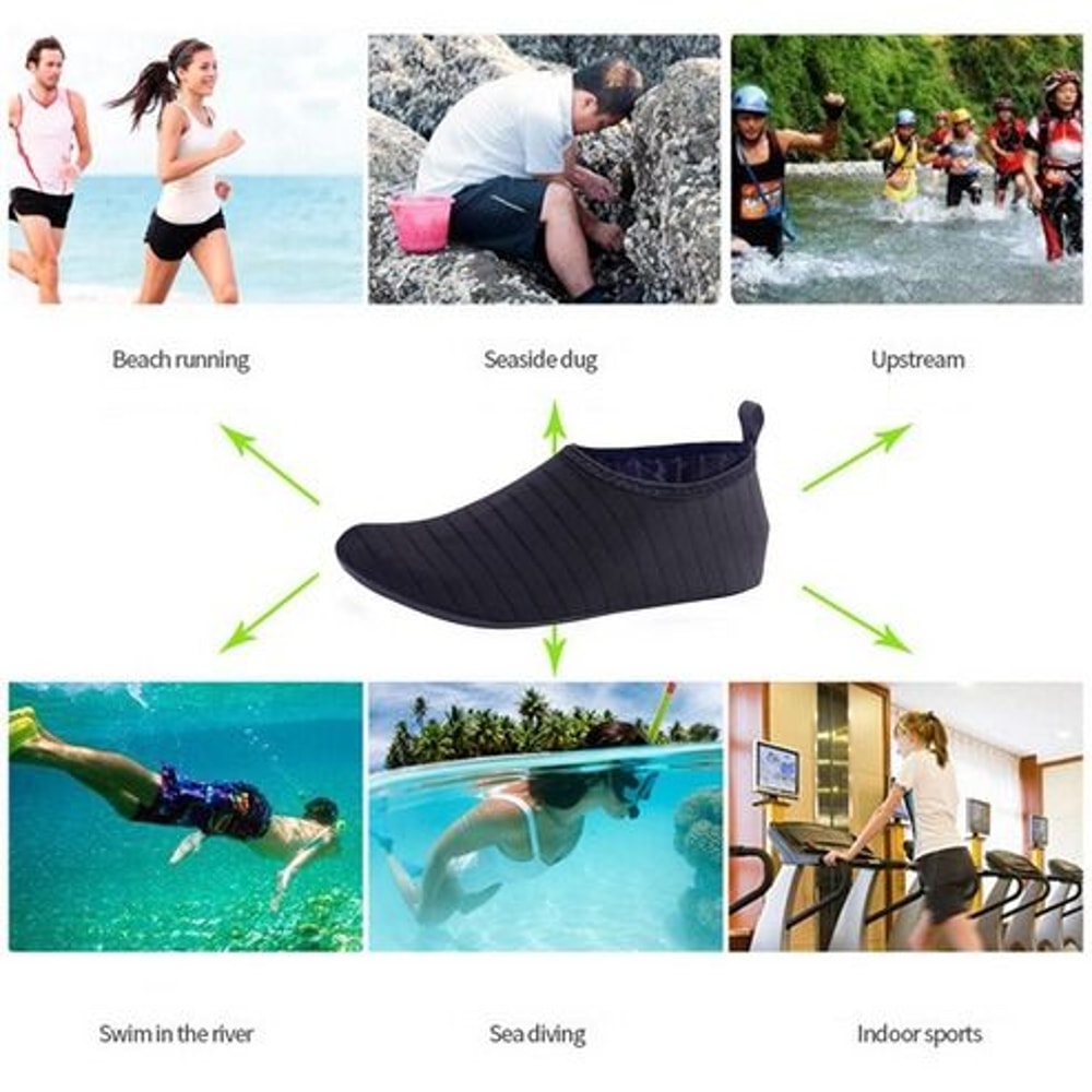 Water Shoes Men Women Barefoot Skin Socks For Aqua Surf Beach Yoga Swim Quick Dry 8