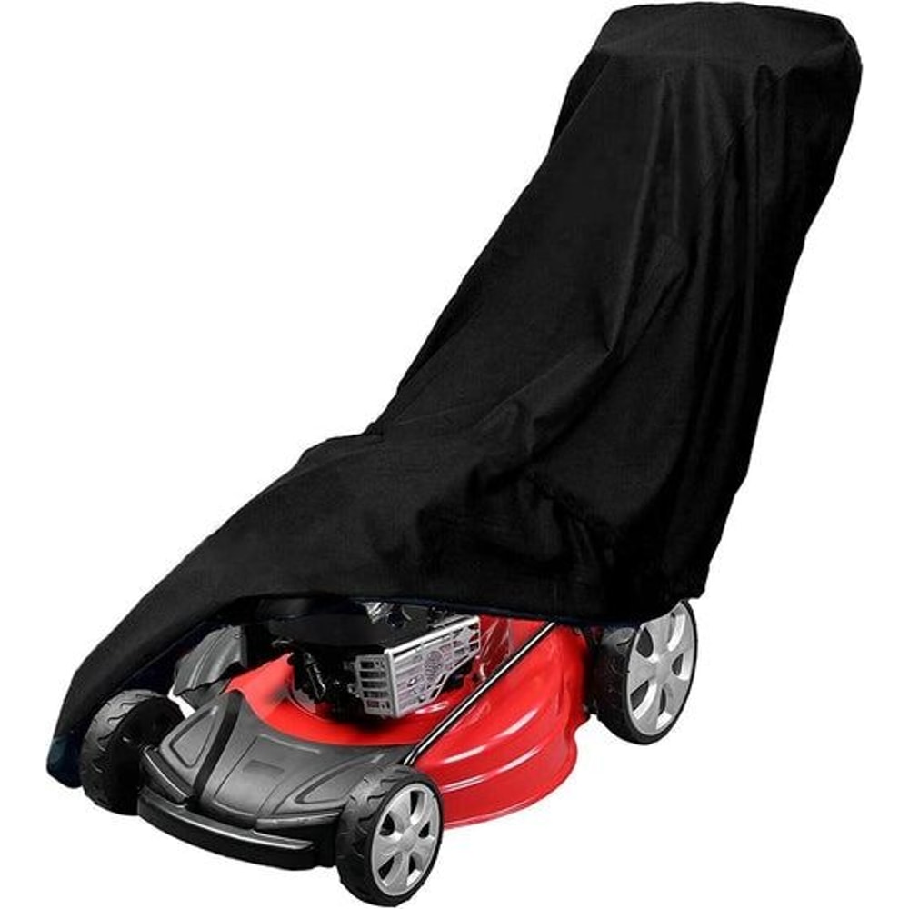 Heavy Duty Waterproof Lawn Mower Cover UV Protector For Push Mower Universal Fit All Seasons 2