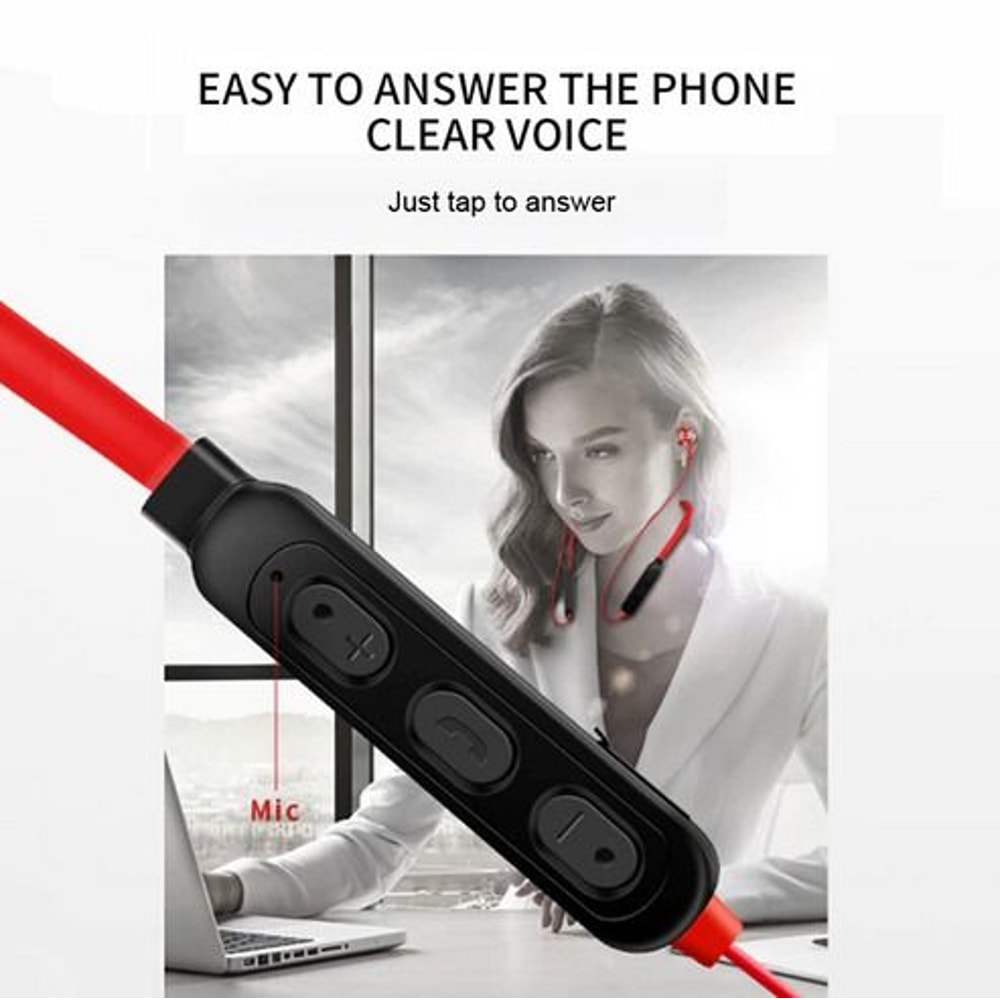 Sport Wireless Headphones Waterproof Bluetooth Earbuds Stereo Sound In Ear Headset For Active Use 5