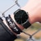 Stainless Steel Quartz Waterproof Mens Watch Luminous Classic Business Watch With Elegant Design 4