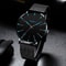Stainless Steel Quartz Waterproof Mens Watch Luminous Classic Business Watch With Elegant Design 0