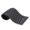 Foldable Flexible USB Waterproof Silicone Keyboard Full Size Dustproof DirtProof Keyboard For Offic 4