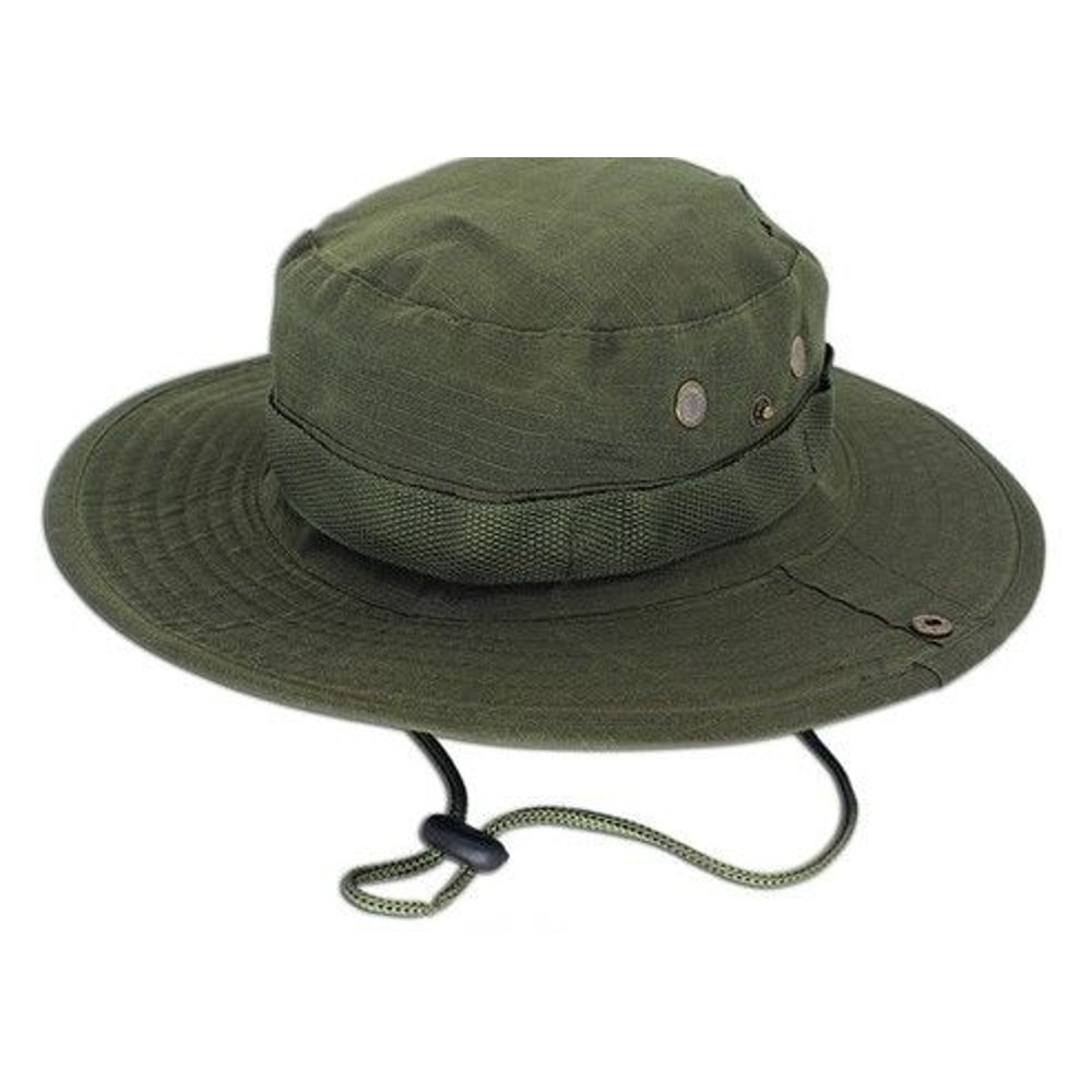 Wide Brim Sun Hat UV Protection Bucket Cap Outdoor Hiking Camping Fishing Safari Hat For Men 2
