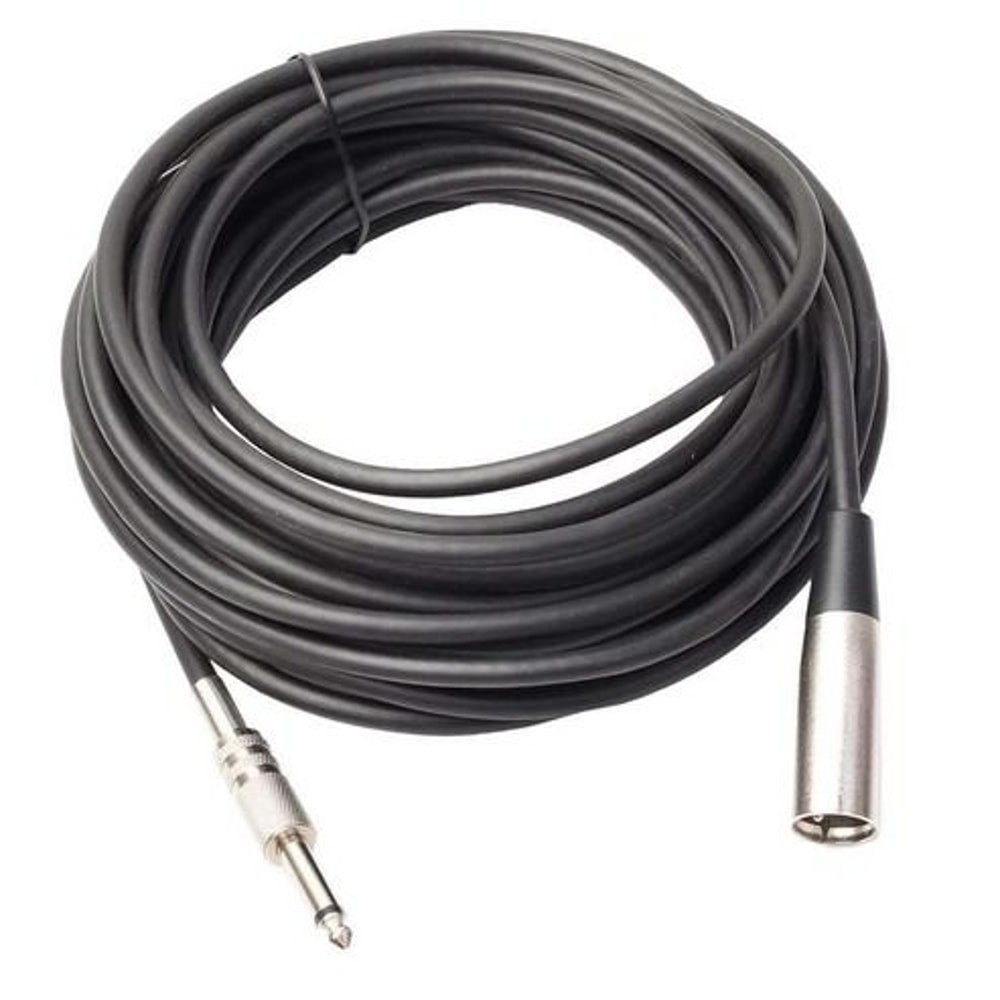 Shielded Audio XLR Plug TS Microphone Mono Cable Unbalanced Sound Cable For Studio Use 14