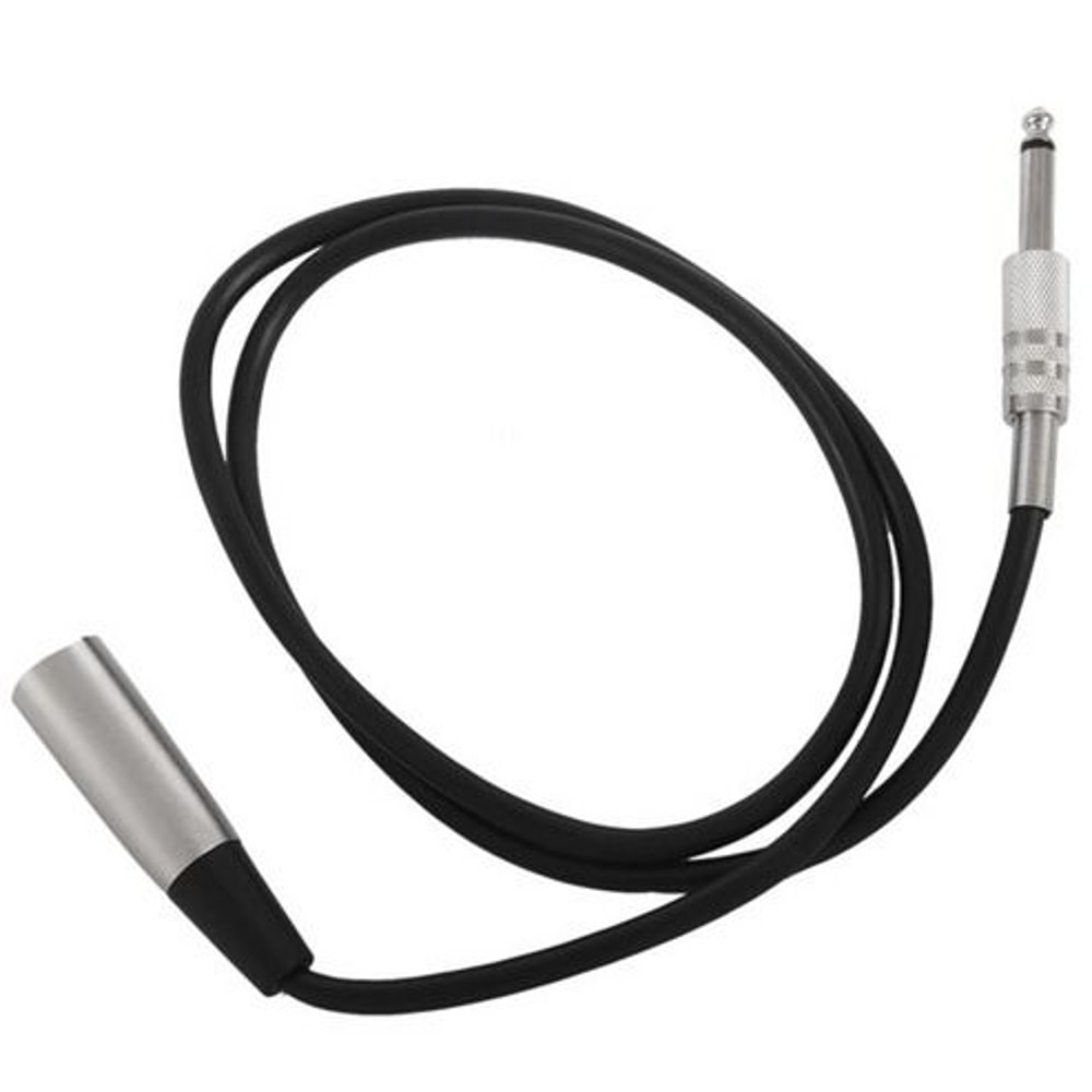 Shielded Audio XLR Plug TS Microphone Mono Cable Unbalanced Sound Cable For Studio Use 5