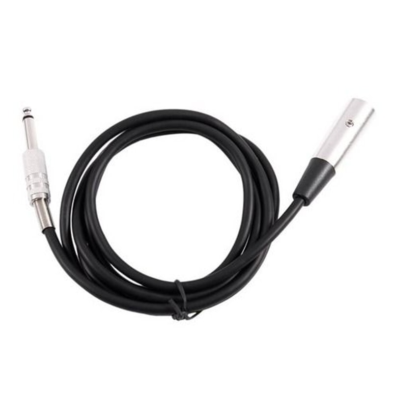 Shielded Audio XLR Plug TS Microphone Mono Cable Unbalanced Sound Cable For Studio Use 11