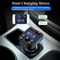 Wireless Car Bluetooth Audio USB Charger Adapter FM Transmitter MP3 Player Handsfree Calling Dual U 1