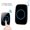 Adjustable Wireless Doorbell Chime Waterproof Plugin Receiver Easy Installation For Home 7