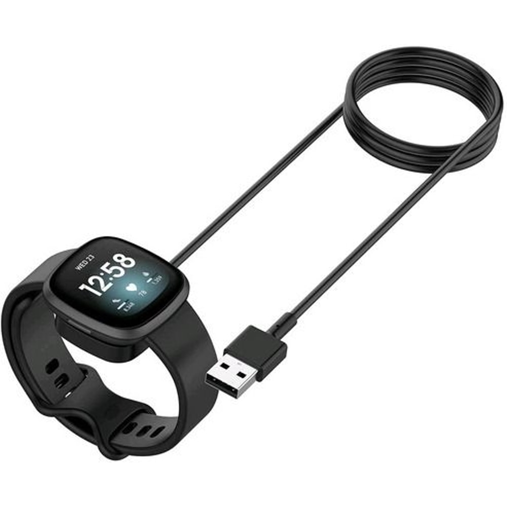 Fast Charging Dock Cable For Fitbit Sense Versa Watch USB Wireless Charger Replacement 0