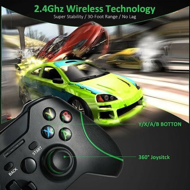 Wireless Controller For Microsoft Xbox One Windows PC Gaming Controller 4