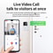 WiFi Doorbell Intercom Video Camera Wireless Security Smart Door Ring Bell Chime With Two Way Audio 4