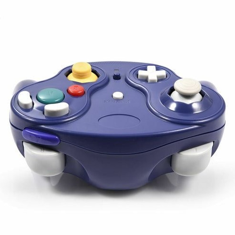 Gamecube Retro Classic Wireless Controller With Adapter For Original Ergonomic Design Enhanced Game