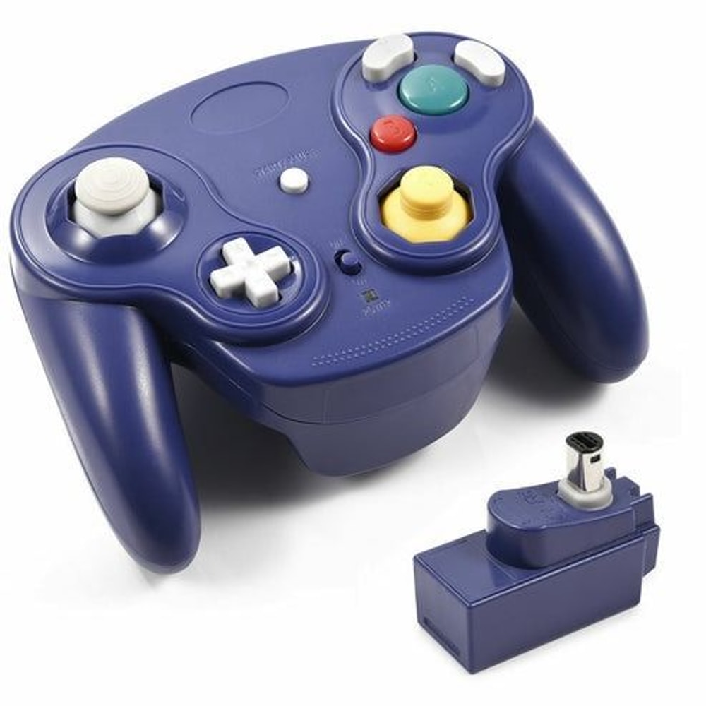 Gamecube Retro Classic Wireless Controller With Adapter For Original Ergonomic Design Enhanced Game