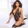 Nightwear Babydoll Sleepwear Bodysuit Women Lace Sexy Lingerie Soft Lace Dress Plus Size 0