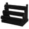 Black Velvet Tier Jewelry Display Stand Bracelet Organizer For Watches And Chains Elegant Storage S 0