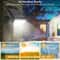 Solar Garden Lights LED Security Spotlight Outdoor Landscape Pathway Lamp Waterproof Adjustable Bri 6