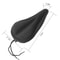 Soft Bicycle Silicon Gel Saddle Cover Comfortable Seat Cushion For Spin Bikes Mountain Bikes And Ex 2