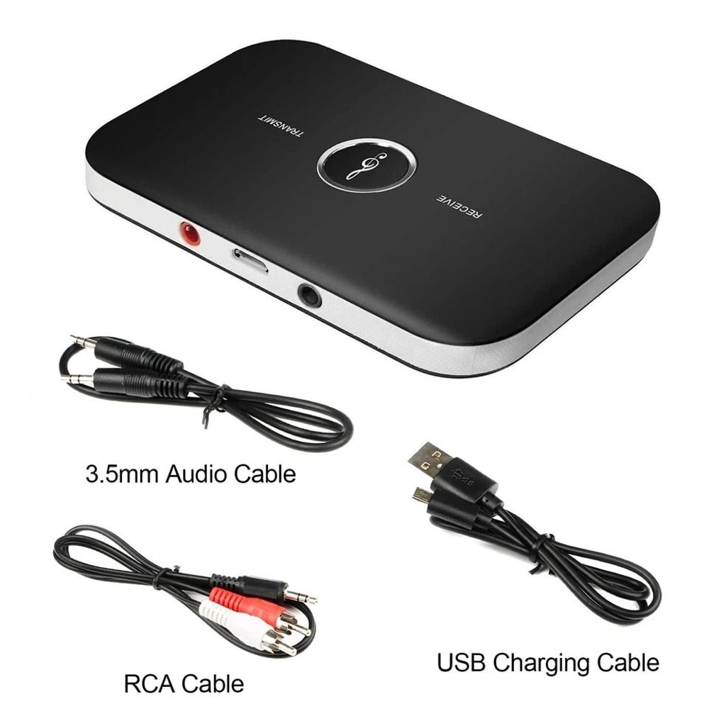 Wireless Transmitter Receiver Adapter Bluetooth Stereo Audio For TV PC Car And Home Stereo Systems 10