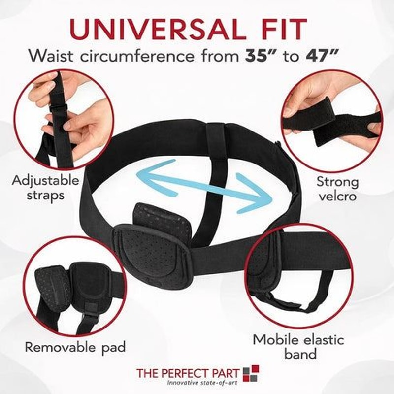 Post Surgery Support Truss For Men Inguinal Hernia Belt Groin Adjustable Straps Band For Hernia Rec 5