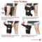 Open Patella Stabilizer Wrap Knee Brace Compression Hinged Joint Support 6