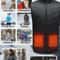 Electric Heated Vest Heating Zones Battery Pack Rechargeable Warmth Vest For Cold Weather 10