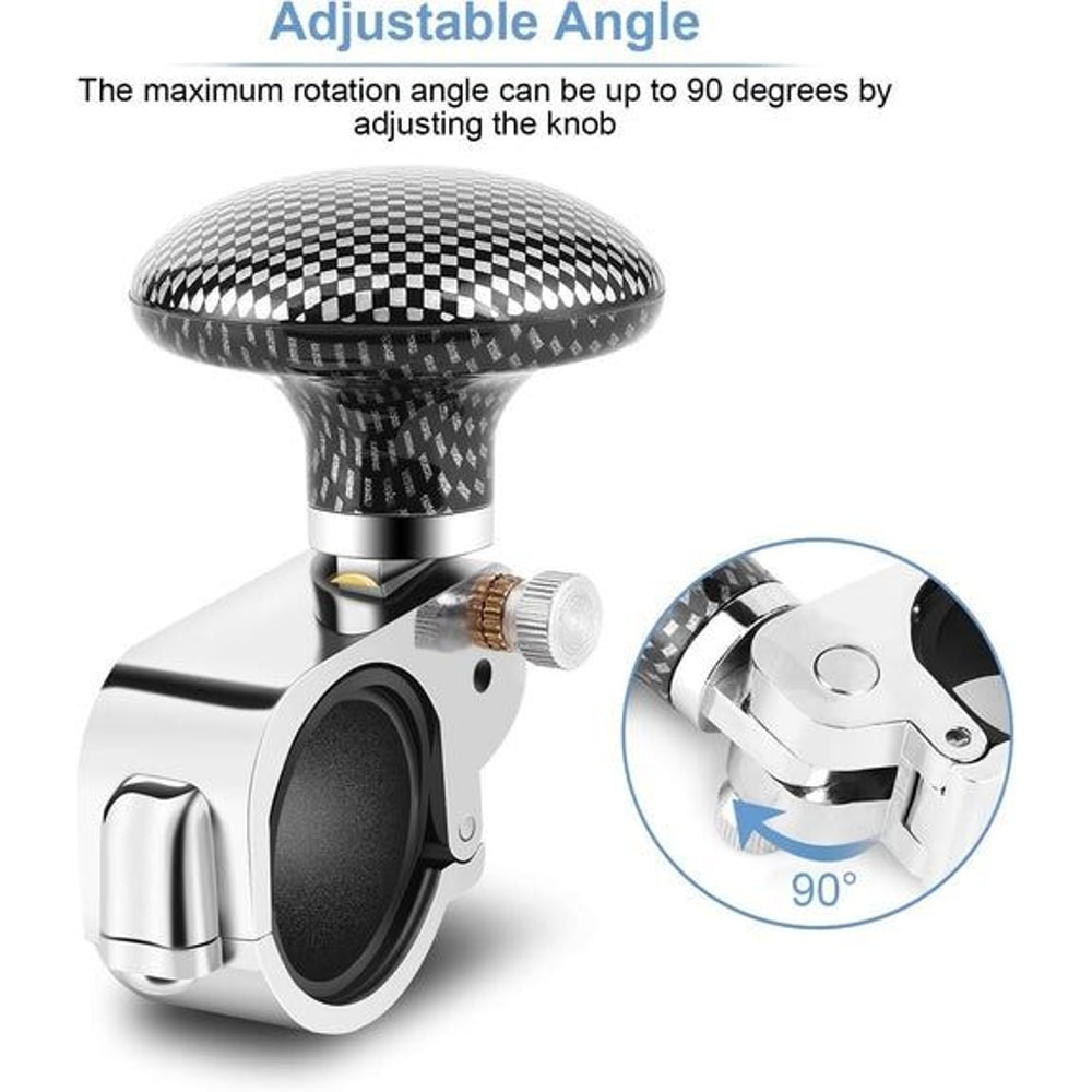 Universal Steering Wheel Spinner Knob Heavy Duty Suicide Handle Car Truck Power Assist Improved Man 2