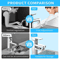 Universal Swivel Robotic Arm Faucet Aerator Extension Durable ABS Construction Effortless Water Con 1