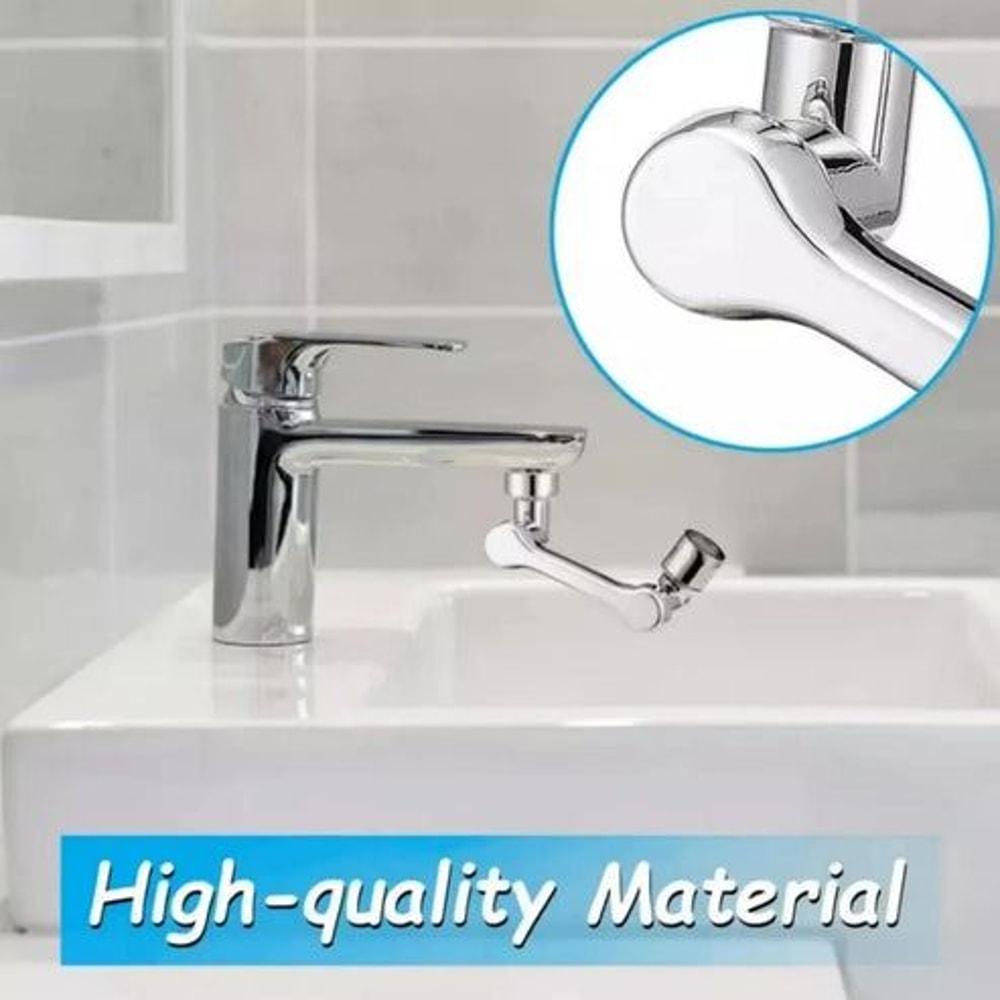 Universal Swivel Robotic Arm Faucet Aerator Extension Durable ABS Construction Effortless Water Con 12