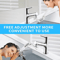 Universal Swivel Robotic Arm Faucet Aerator Extension Durable ABS Construction Effortless Water Con 2