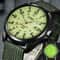 Military Army Mens Luminous Wrist Watch Nylon Strap Quartz Date Watch For Outdoor Enthusiasts 2