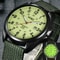 Military Army Mens Luminous Wrist Watch Nylon Strap Quartz Date Watch For Outdoor Enthusiasts 2