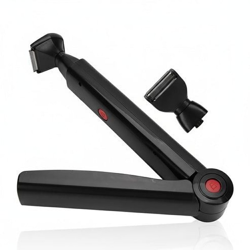 USB Recharge Electric Back Shaver For Men Long Handle Razor For Body Hair Removal 2