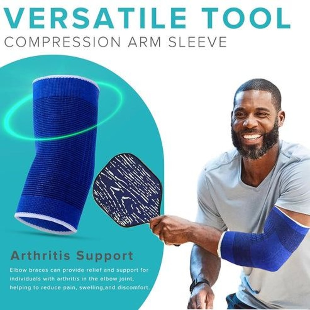 Tennis Elbow Compression Sleeve Elbow Brace For Arthritis And Bursitis Relief Elbow Pain Relief Sup 6