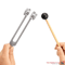 Sound Therapy Healing Tuning Fork Musical Instrument With Silicone Hammer For Stress Relief And Hea 4
