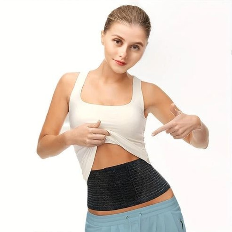 Abdominal Support Binder Umbilical Hernia Belt For Men And Women Hernia Compress For Enhanced Comfo 9