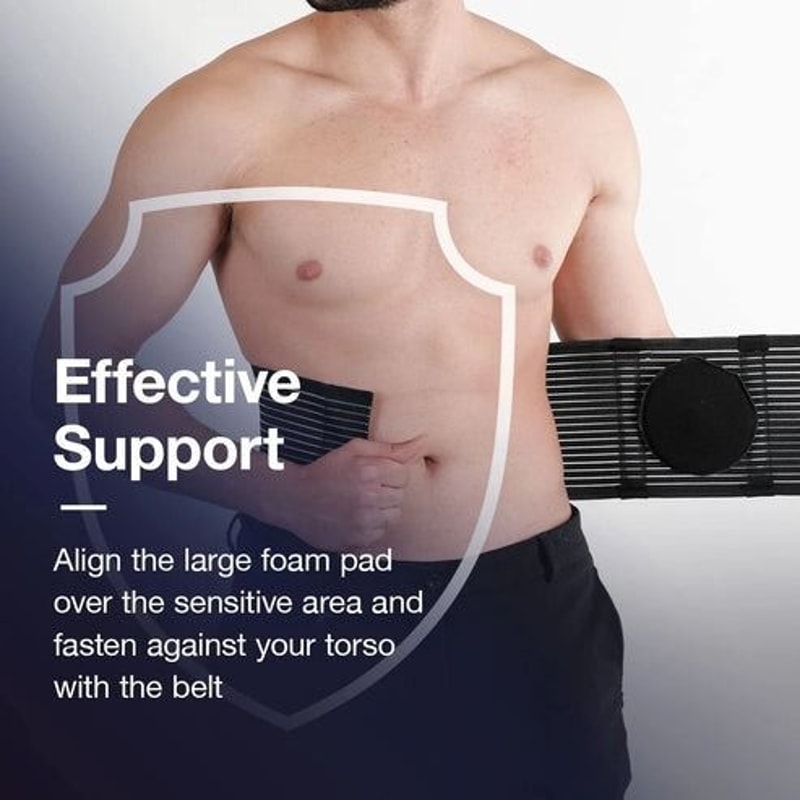 Abdominal Support Binder Umbilical Hernia Belt For Men And Women Hernia Compress For Enhanced Comfo 11