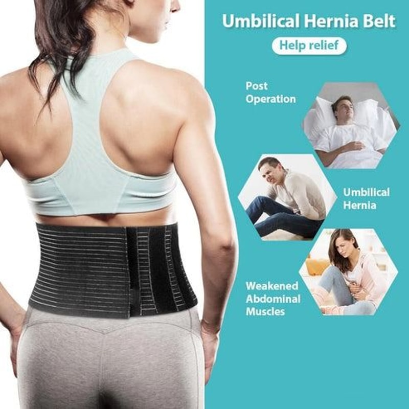 Abdominal Support Binder Umbilical Hernia Belt For Men And Women Hernia Compress For Enhanced Comfo 14