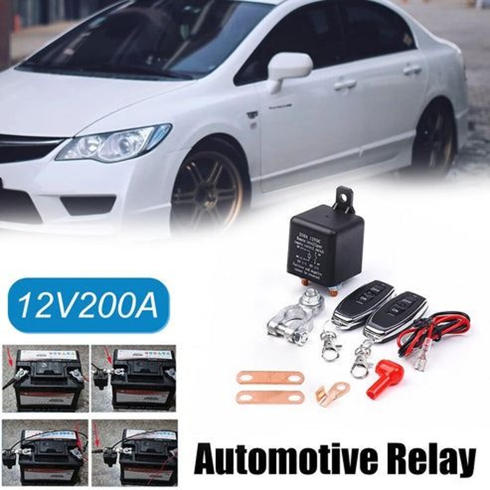 Power Kill Master Isolator Car Battery Disconnect Switch Remote Control Cut Off For Complete Batter 1