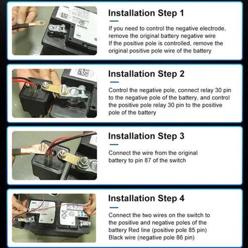 Power Kill Master Isolator Car Battery Disconnect Switch Remote Control Cut Off For Complete Batter 3